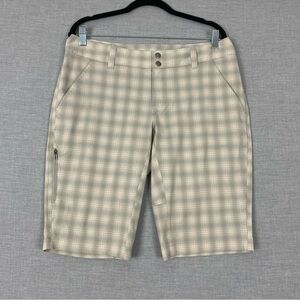 Columbia Omni-wick Flat Front Shorts Lightweight Walking Shorts Sz 10